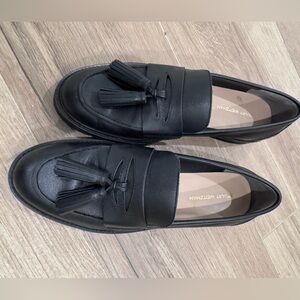Stuart Weitzman Black Tassel Women’s Loafers